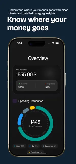 Olo: Money Manager screenshot 1