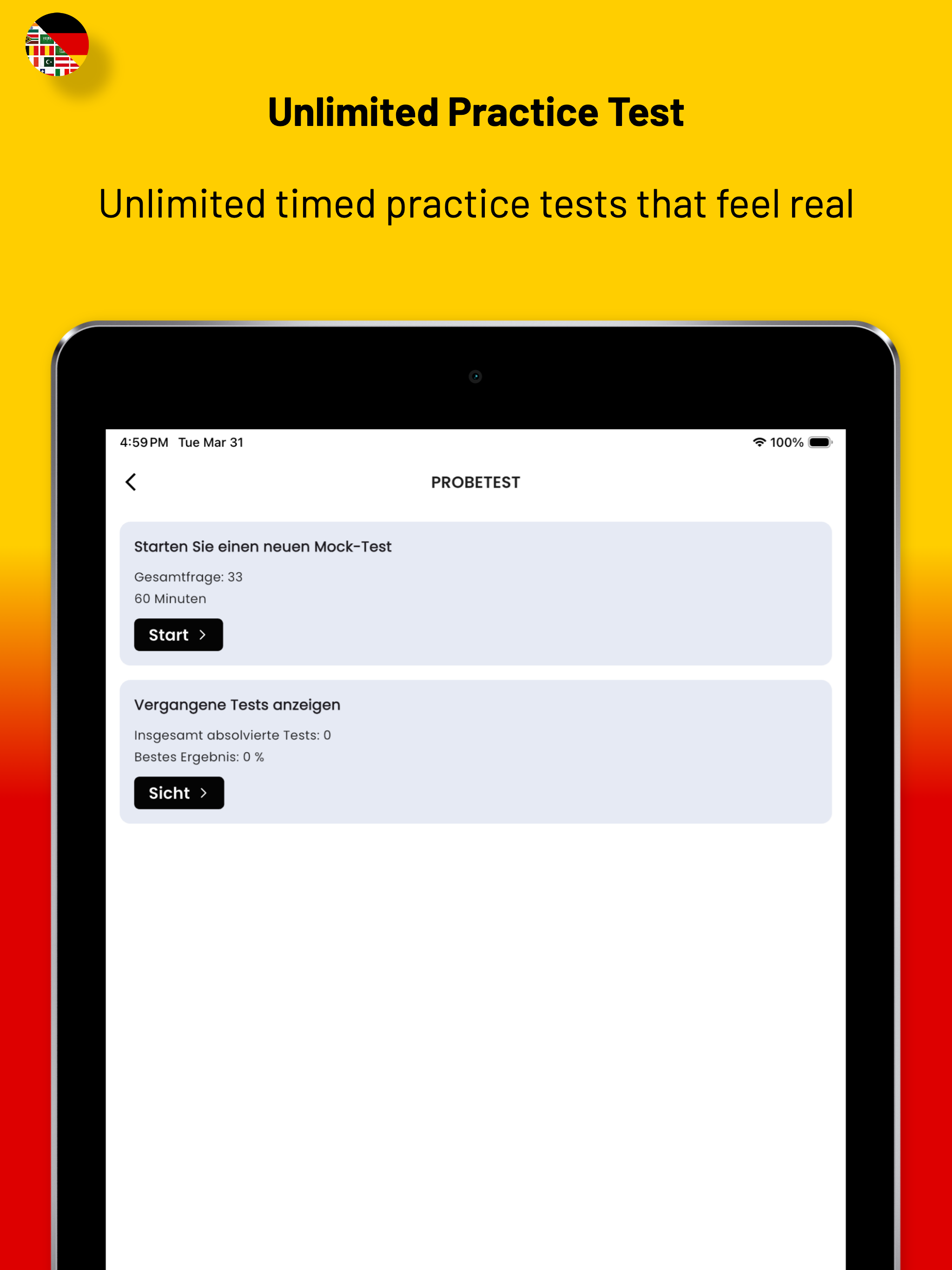 German Citizenship Test ML screenshot 17