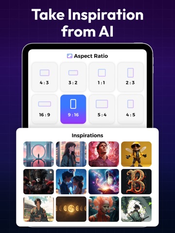 Photo Generator AI & Editor iPad screenshot