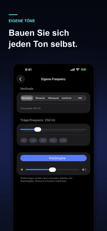HzLab: Solfeggio & Rauschen screenshot 2 of 6