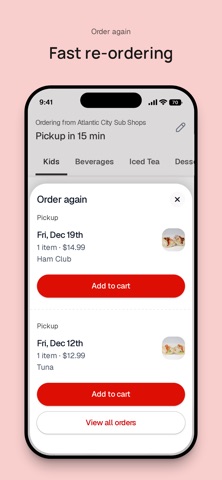 Atlantic City Sub Shops iPhone screenshot