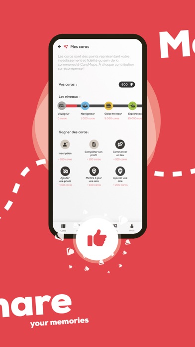 CaraMaps - Motorhome campsites Screenshot