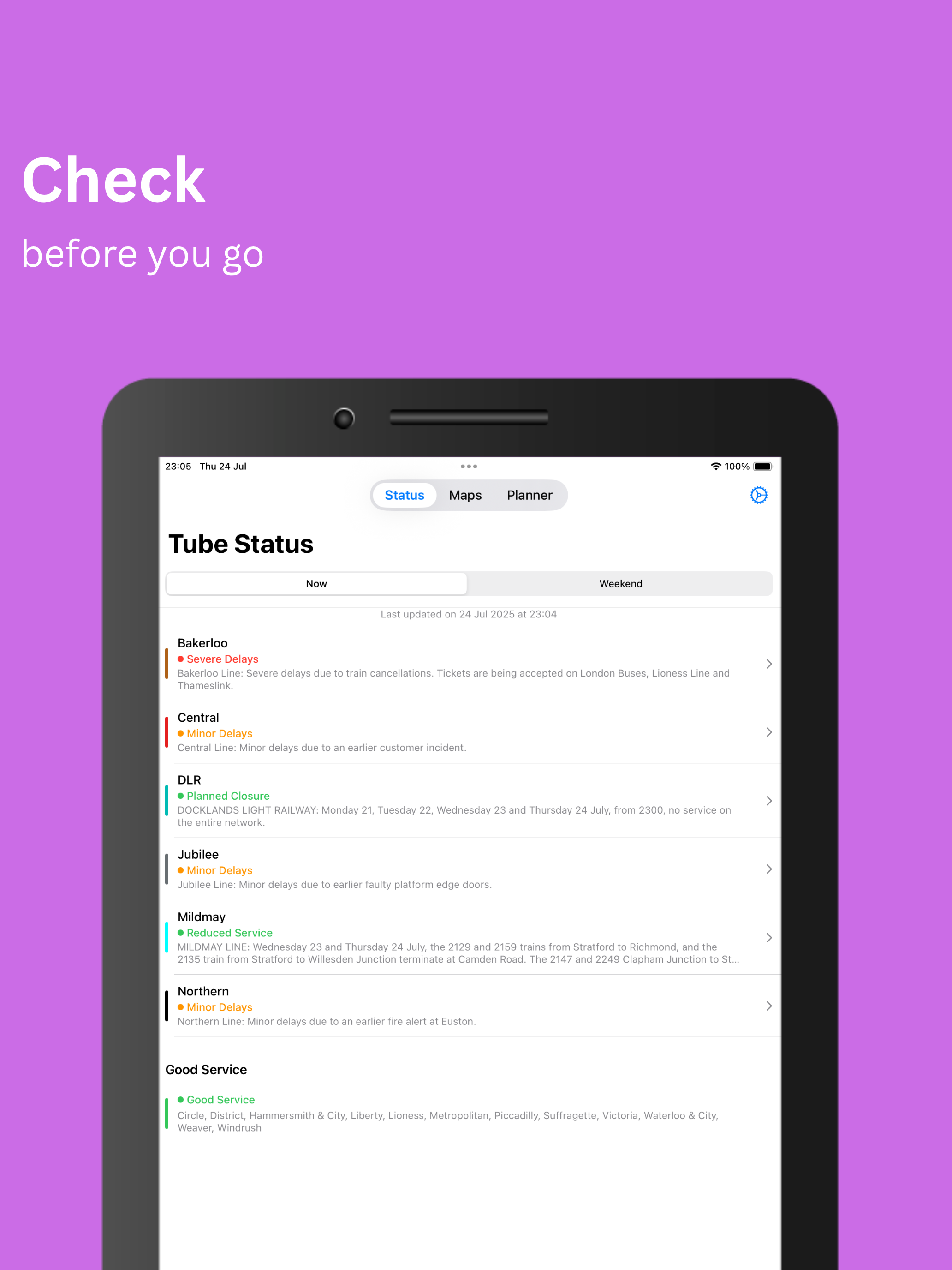 Tube Planner screenshot 6