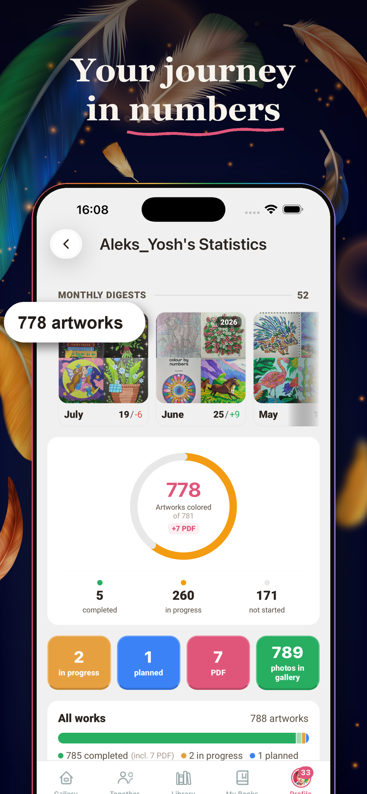 Picturium: Coloring Community screenshot 5