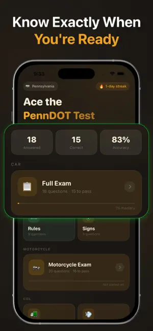 Pennsylvania DMV Permit Test screenshot 2