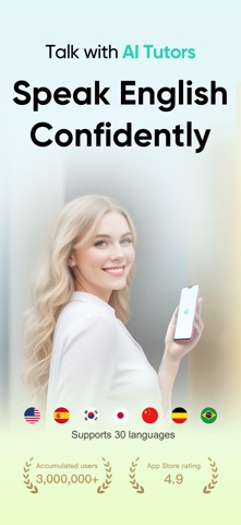 LingoMate-Speak English to AI iPhone screenshot