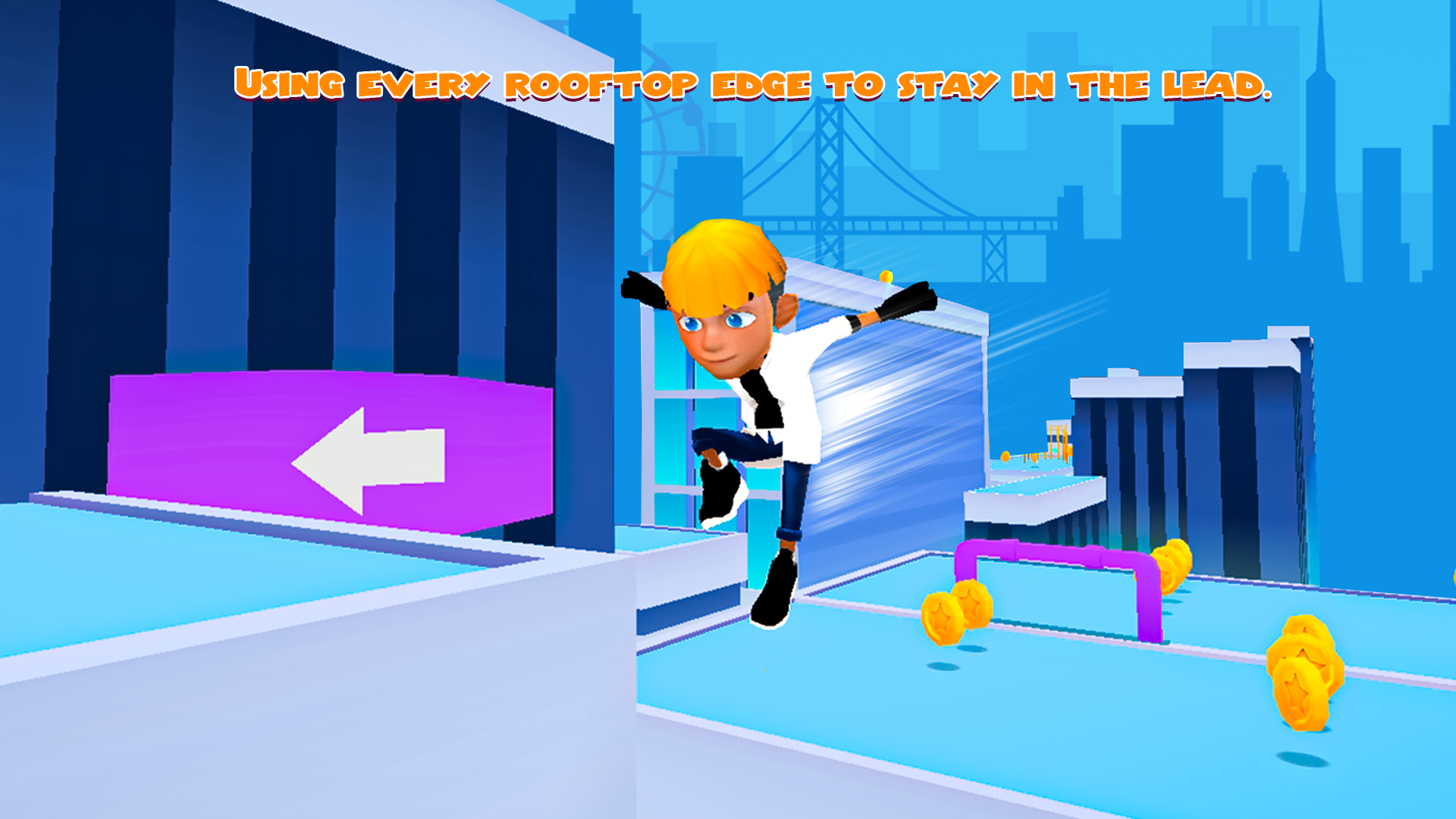 Rooftop Runner 3D screenshot 24