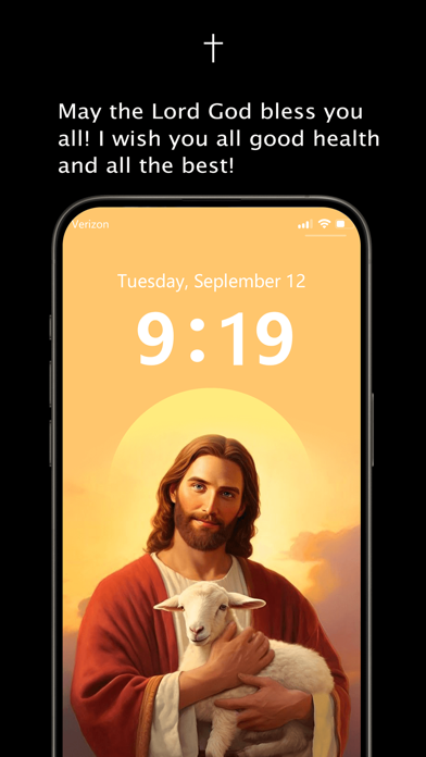 Divine Wall - Christian Art iPhone screenshot 1 - Utilities app