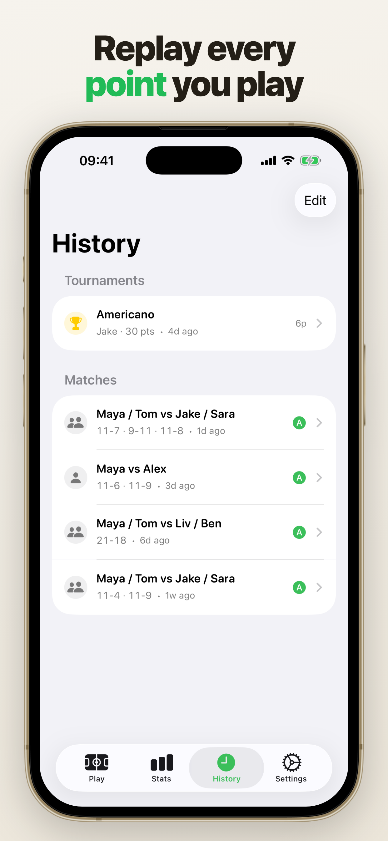 Pickleball Score Tracker Pro