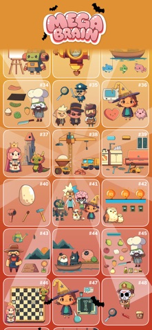 Mega Brain Games - Test Out iPhone screenshot
