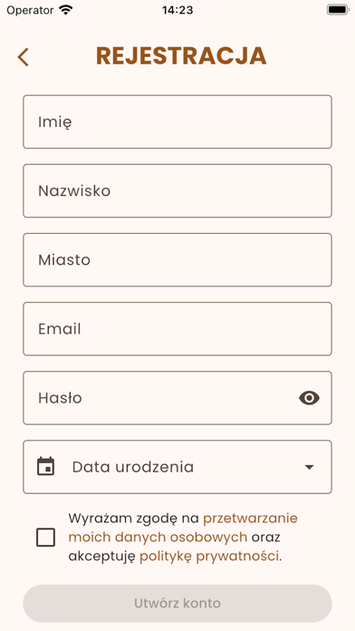 App screenshot