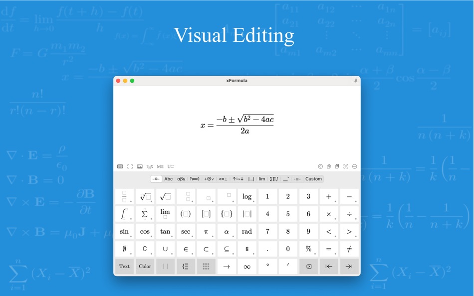 #2. xFormula - Equation Editor (macOS) بواسطة: 煦 张