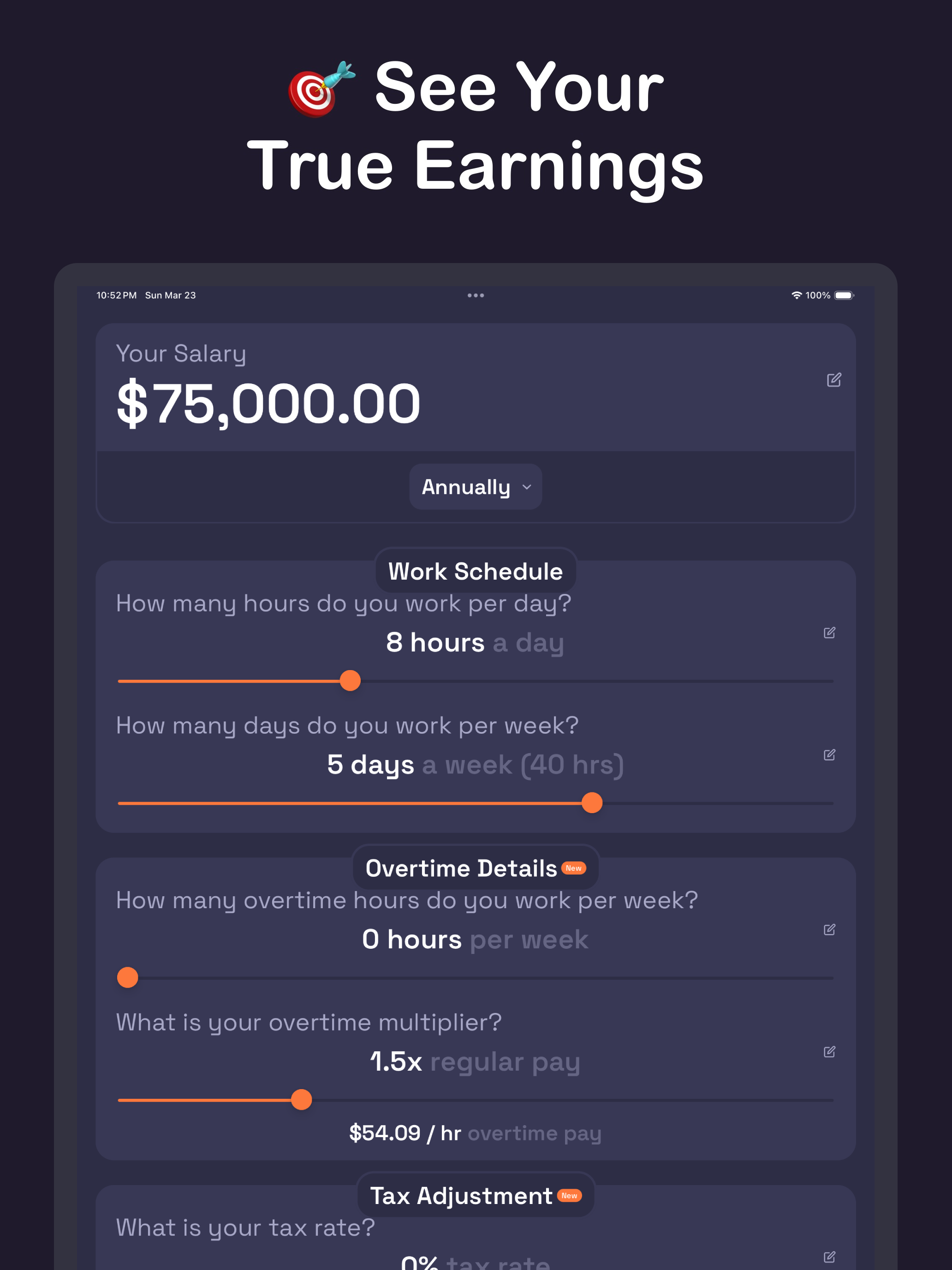 Salary to Hourly Calculator screenshot 5