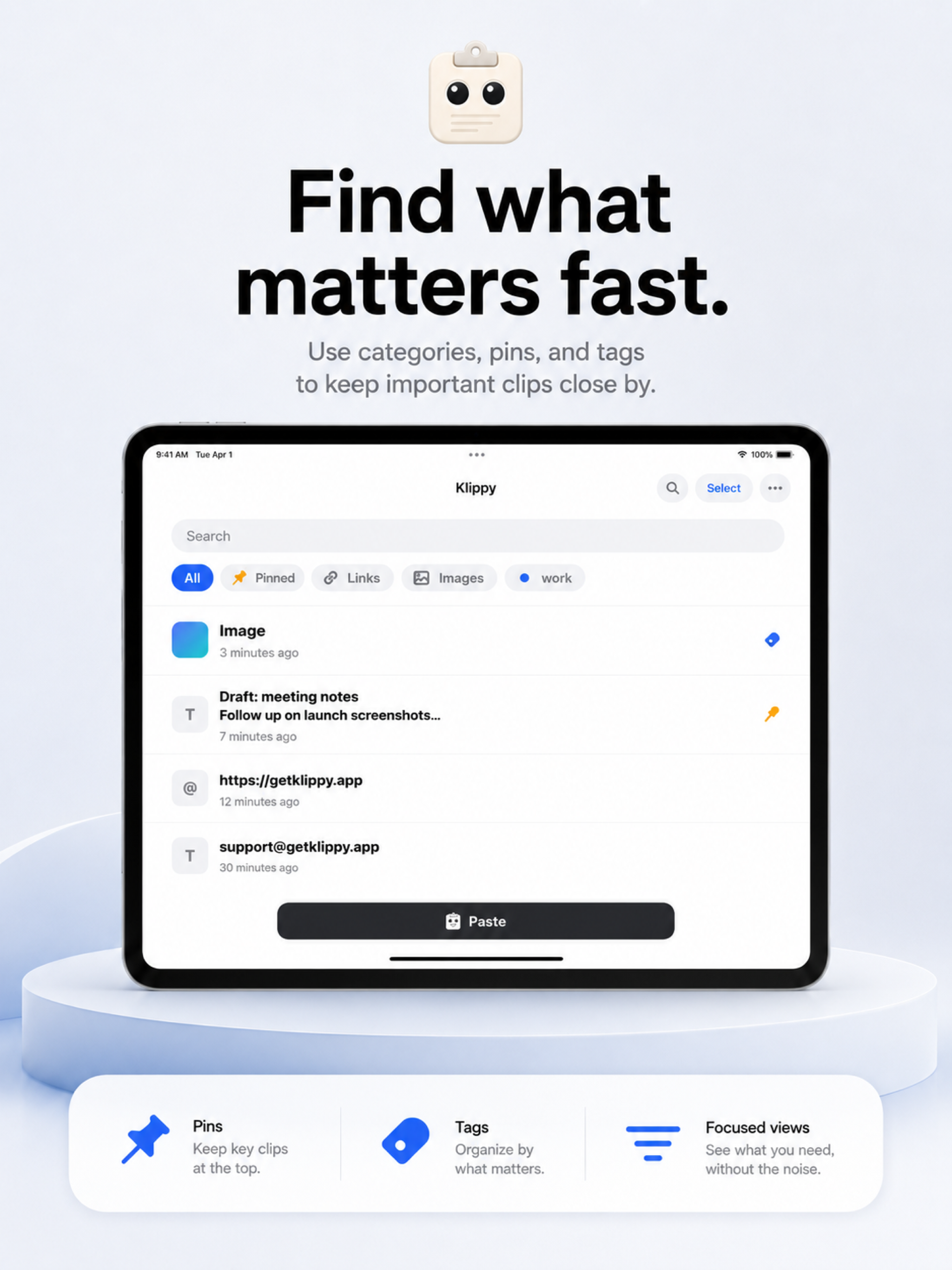 Klippy - Clipboard Manager