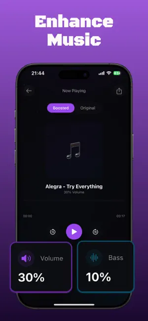 Volume Booster - Louder Music screenshot 2