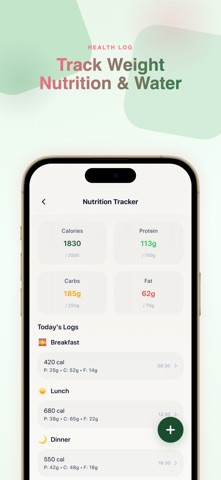 Grocery List & Meal Organizer iPhone screenshot