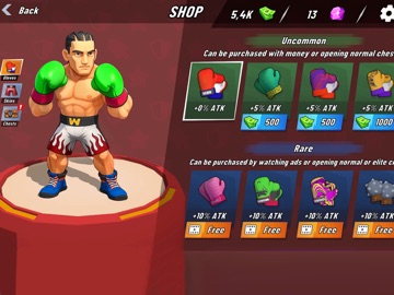 Boxing League Idle Clicker Sim iPad screenshot
