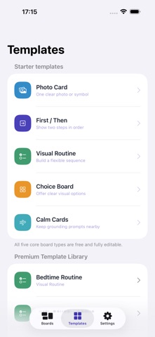 Visual Schedule: PictoCue iPhone screenshot