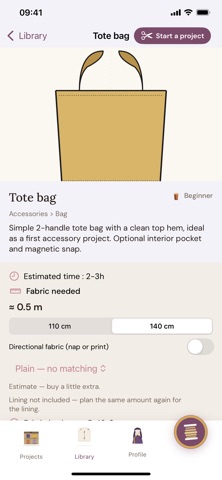 TailorSage: Custom-fit sewing Screenshot 3 of 7