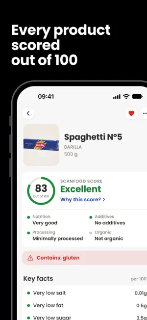 ScanFood - Scan food products screenshot 1