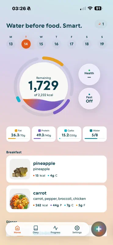 Boba: Local AI Calorie Tracker screenshot 1 of 6