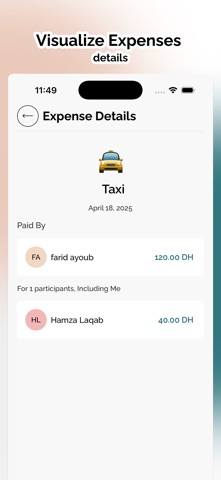 Splify - Track Group Expenses screenshot