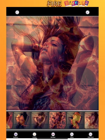 Fire Effect - Burn FX FlameArt iPad screenshot