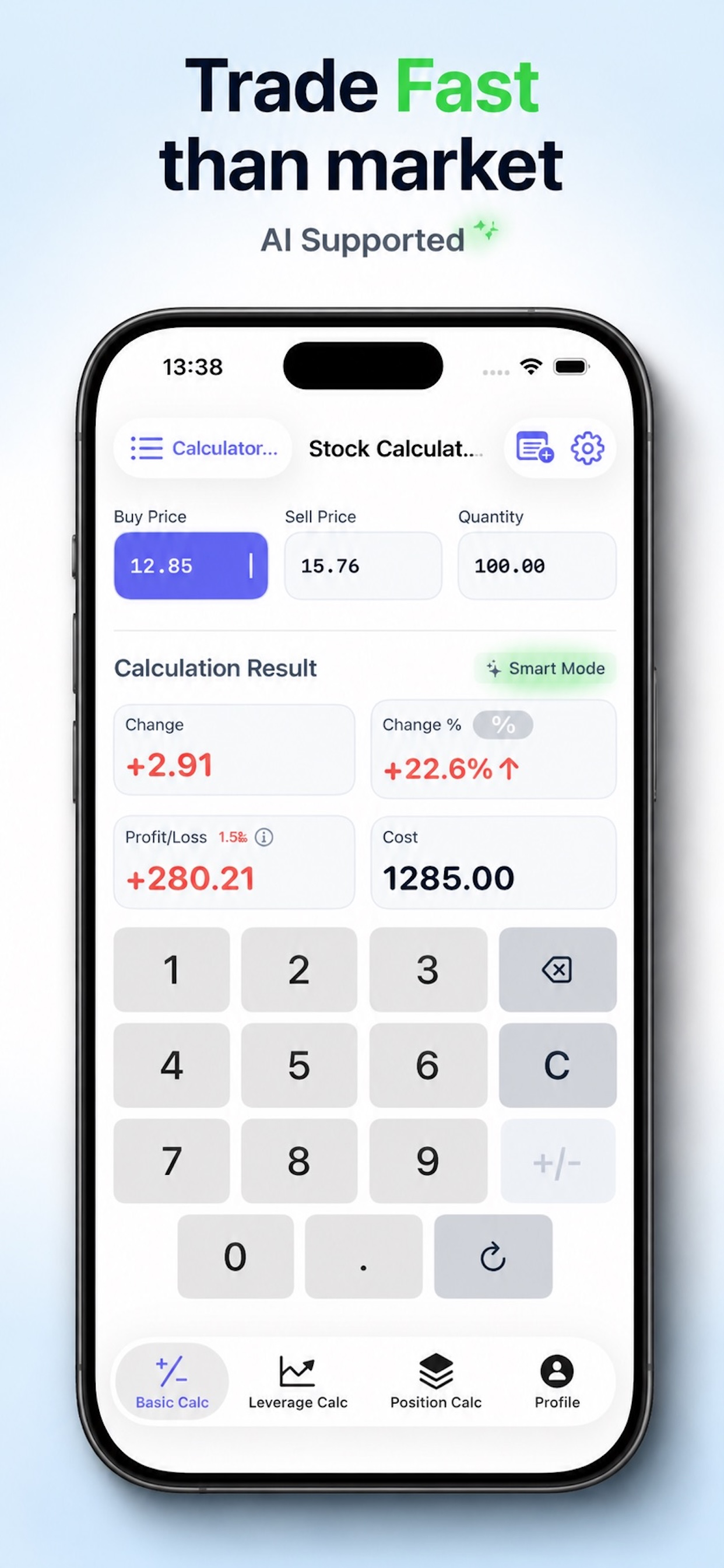 StockCalc - Trade Calculator