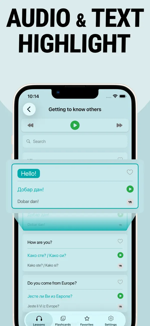 Screenshot #2 pour Learn Serbian - Lentil