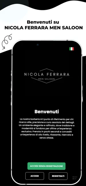 NICOLA FERRARA MEN SALOON screenshot 1