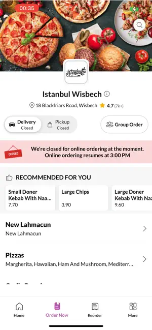 Istanbul Wisbech screenshot 2