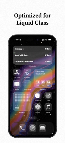 Countdown Widgets - Moments Screenshot 3 of 6