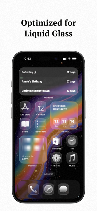 Countdown - Moments Widget Screenshot 3 of 6