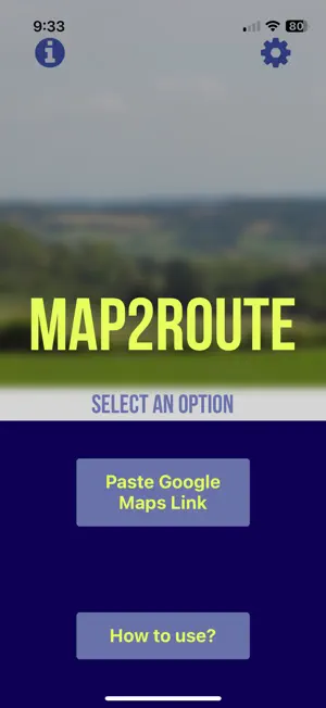 Map2Route screenshot 1