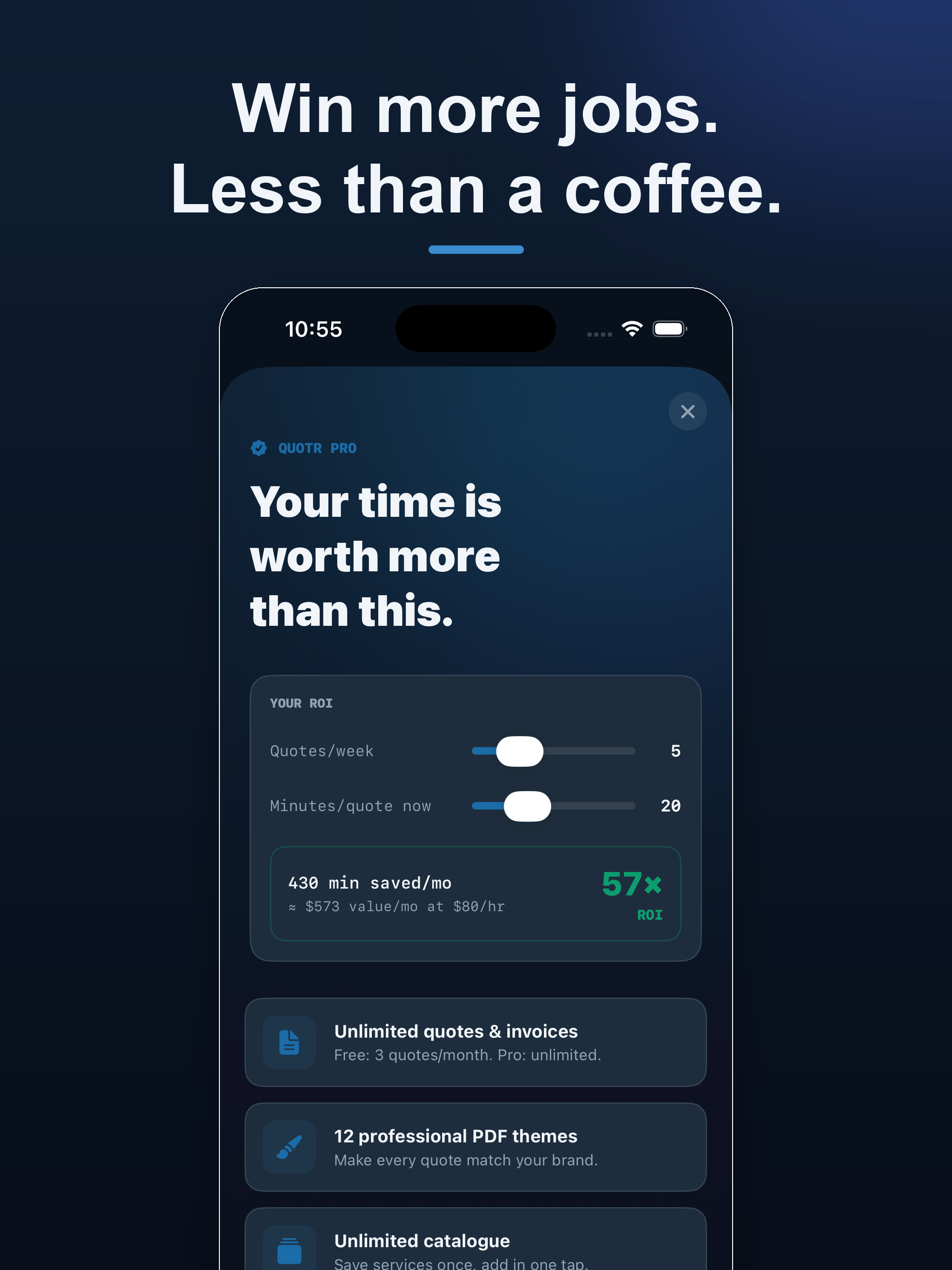 QUOTR: Quotes & Invoices