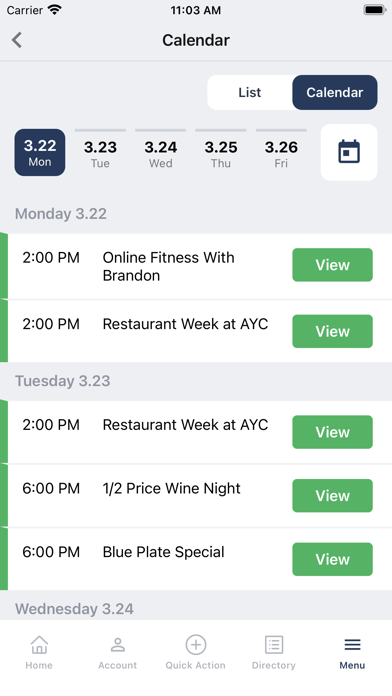 Annapolis Yacht Club Screenshot