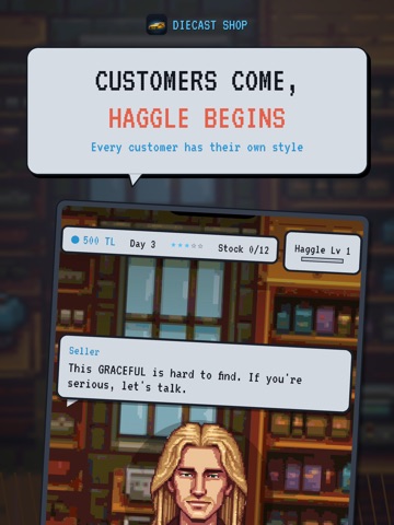 Diecast Shop Tycoon: Car Flip iPad screenshot