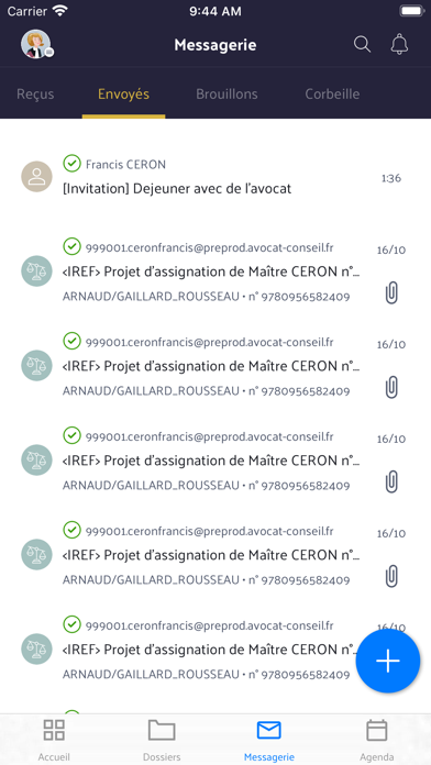 e-Barreau Screenshot
