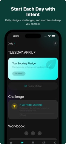 CleanStreak: Sober & NoFap iPhone screenshot