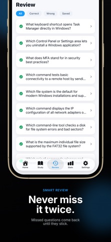 CompTIA Prep 2026: A+ Net Sec iPhone screenshot