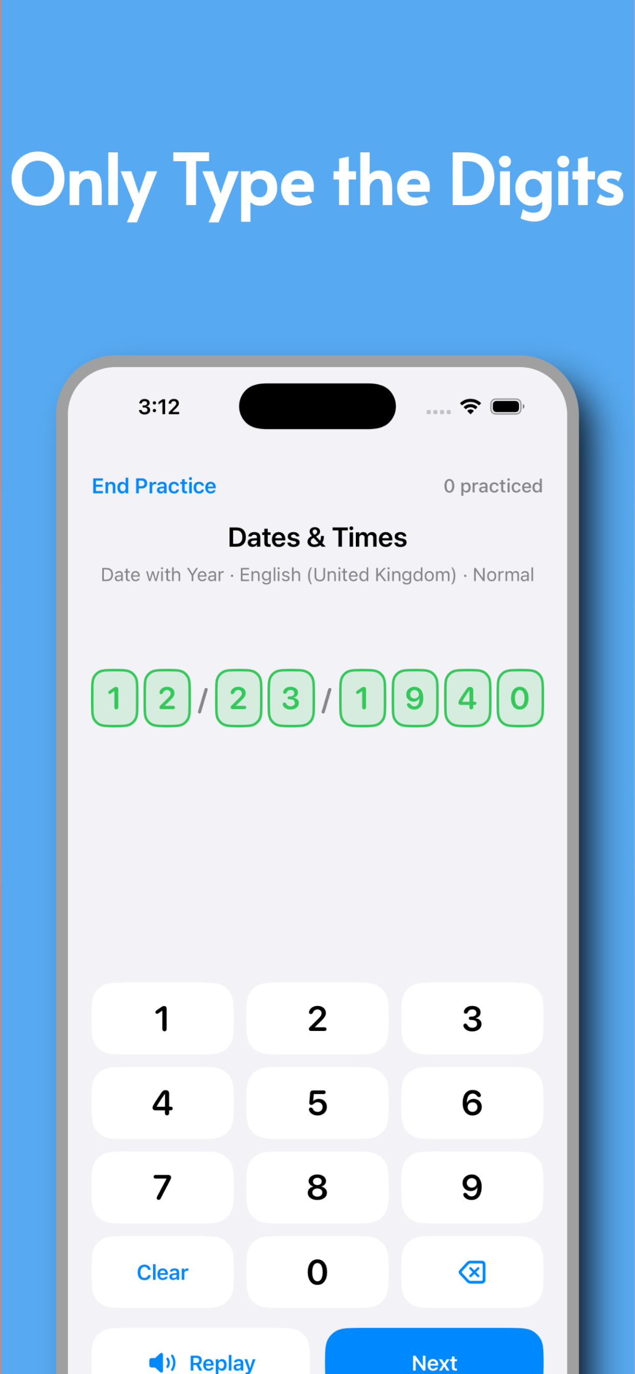 Number Listening: Hear & Type screenshot 4