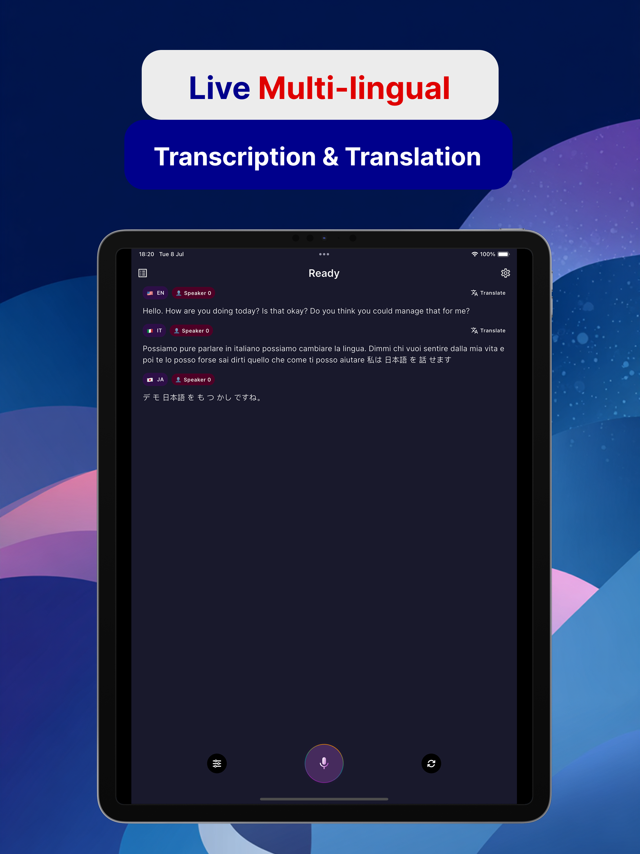 SpeakBox: Live Translation screenshot 4