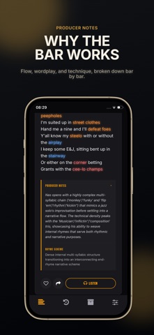 Daily Bars: Rap Quotes screenshot