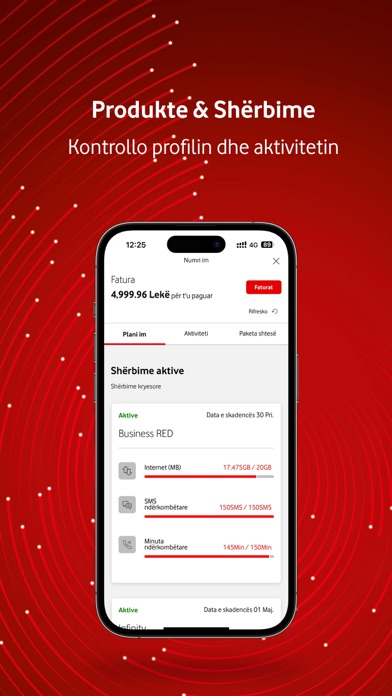 My Vodafone Albania Screenshot