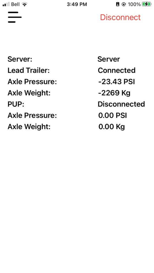 #6. Axle Weight Monitor (iOS) โดย: connor Loerzel