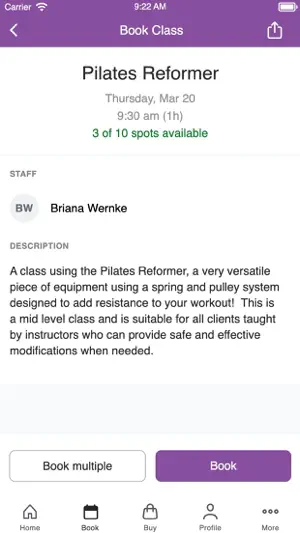 Pilates on Western screenshot 3