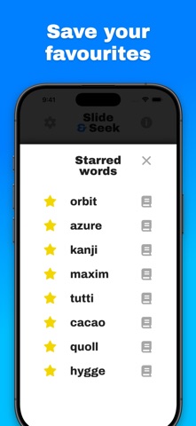 Slide & Seek iPhone screenshot