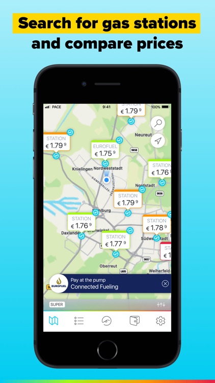 PACE Drive: Find & Pay for Gas