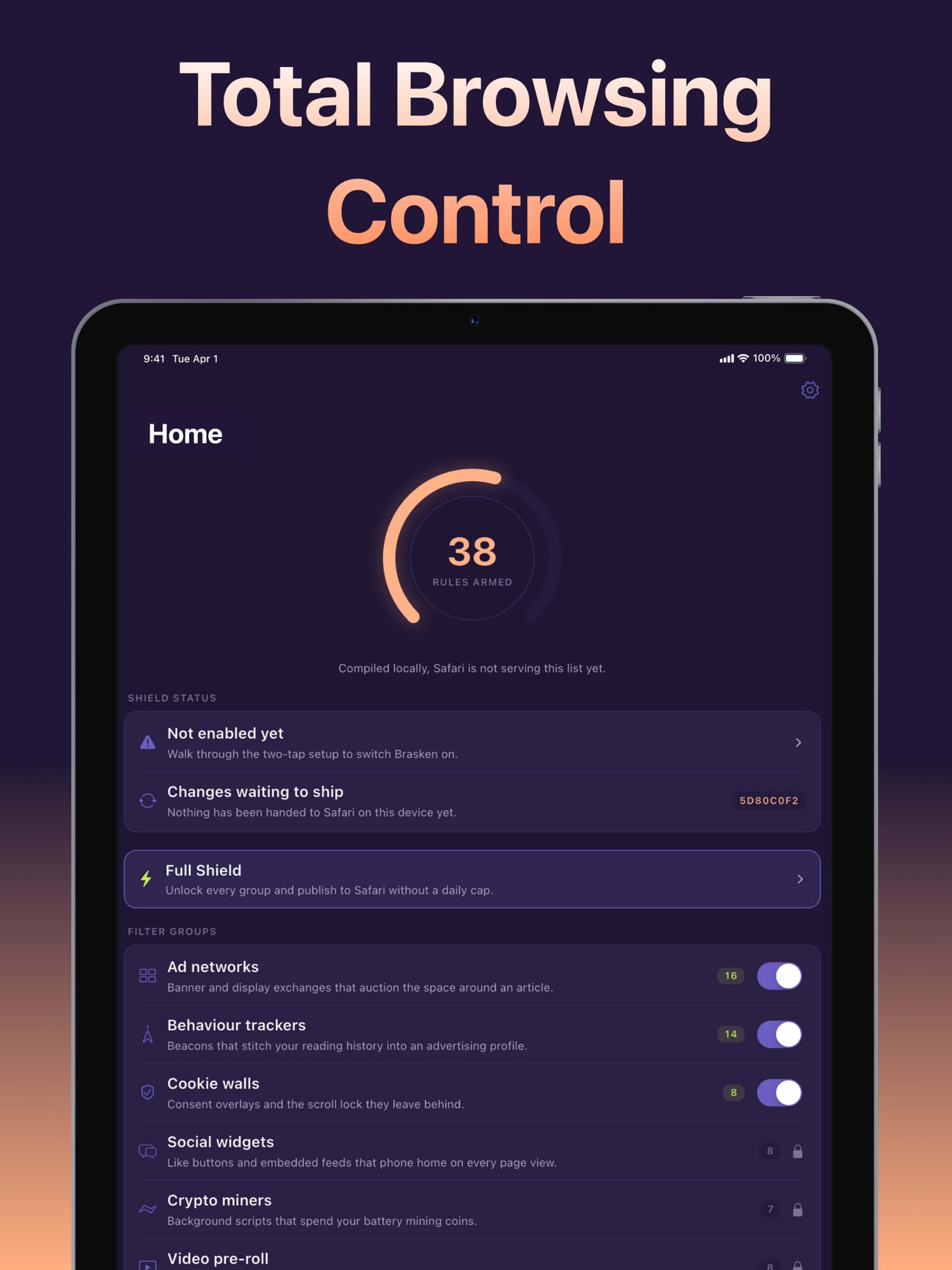 Screenshot 6 of Brasken – Ad Block