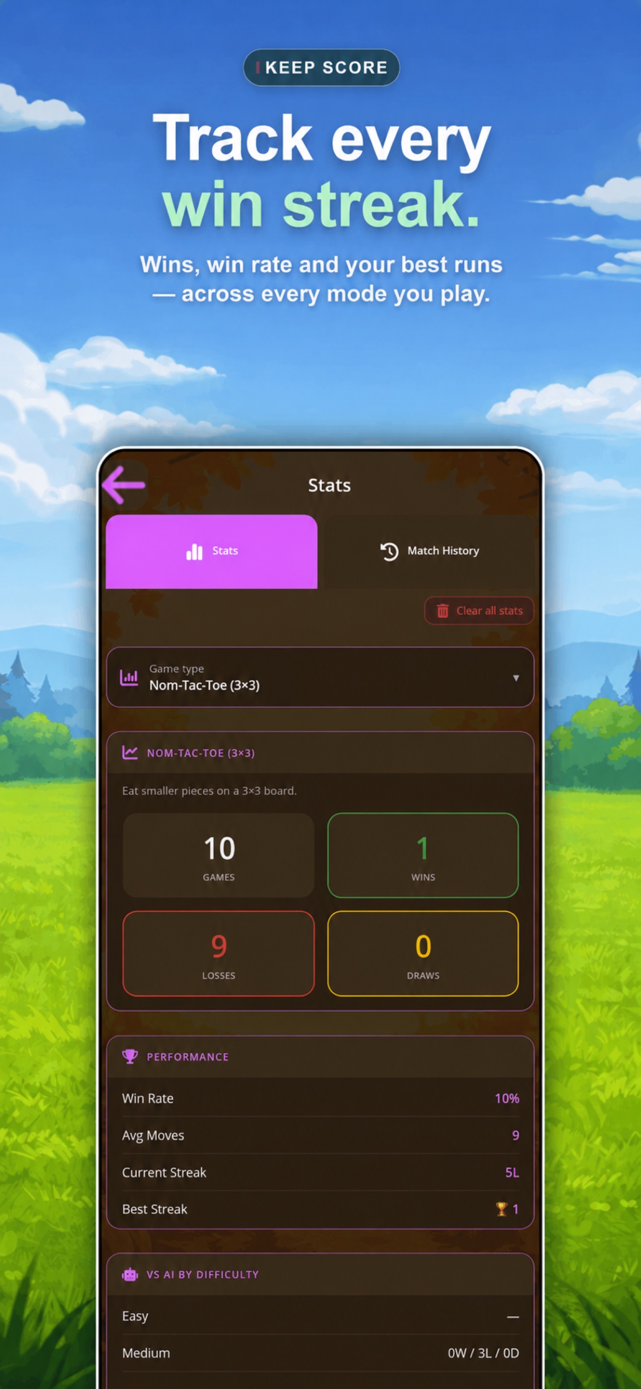 Screenshot 8 of Nom Tac Toe: Big Eats Small